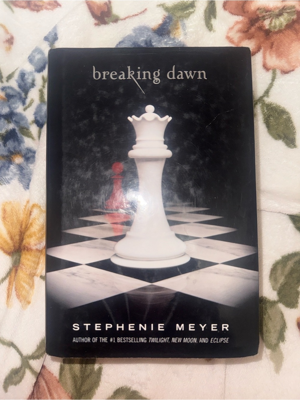 Breaking Dawn Hardcover Book - White and Black Cover